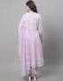 trendy light purple pure cambric cotton trendy fashioner readymade suit collection with light purple pure cambric cotton rt8969-185050 Side View